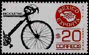 Stamp of Bike exports