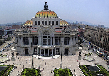 Bellas Artes opera house, Mexico City