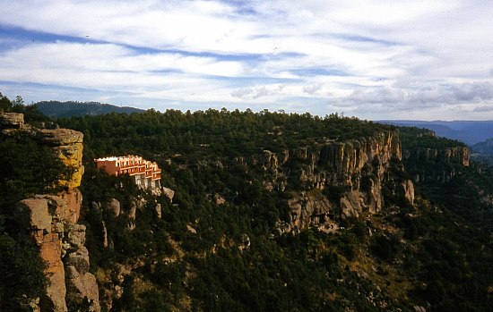 Modern hotels are encroaching on the Copper Canyon