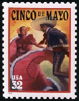 US stamp for Cinco de Mayo