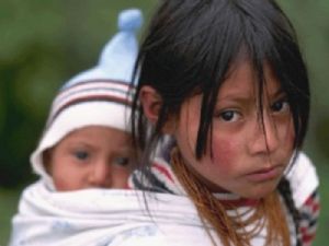 Indigenous children in Mexico