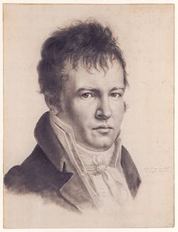 Alexander von Humboldt (Self-portrait c1814)