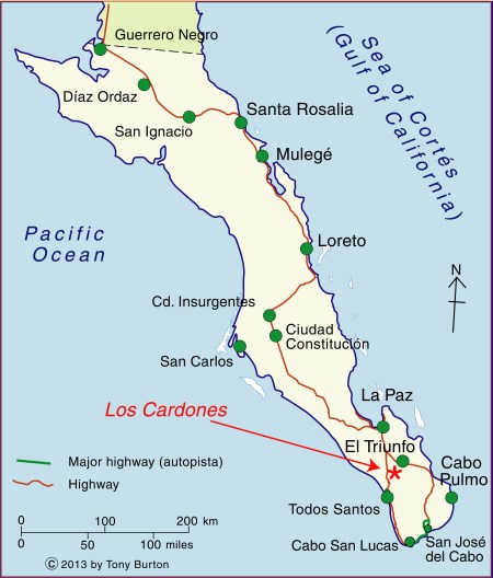 Physical Location Map of Los Santos