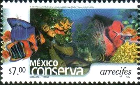 2002 Postage Stamp: reef conservation