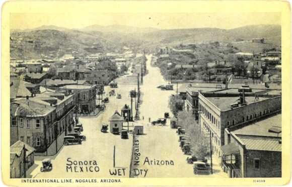 Postcard of Ambos Nogales, ca 1915