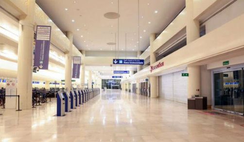 New terminal at Cancun airport
