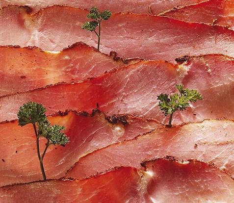 Los Gastronautas: Landscape of ham and parsely