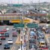 Two examples of trans-border air pollution on the Mexico-USA border