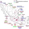 Where are Mexico's vehicle assembly plants located?