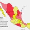 How do the rates of intentional homicide differ across Mexico?