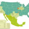 Interactive maps offering some insights into Mexico-USA migration channels