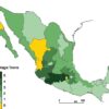 The distribution of Mexico's Magic Towns