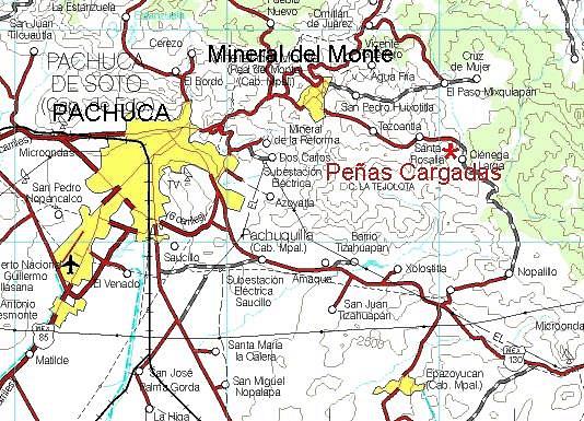 Mexico’s geomorphosites: Peñas Cargadas, Mineral del Monte, Hidalgo