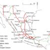 The spatial development of Mexico's railway network