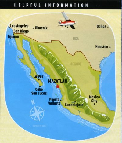 Map Of Mazatlan Mexico Area Mexico Mis-Map #1: Mazatlán Tourist Brochure | Geo-Mexico, The Geography Of  Mexico